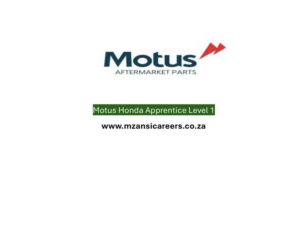 Motus Honda Apprentice Level 1